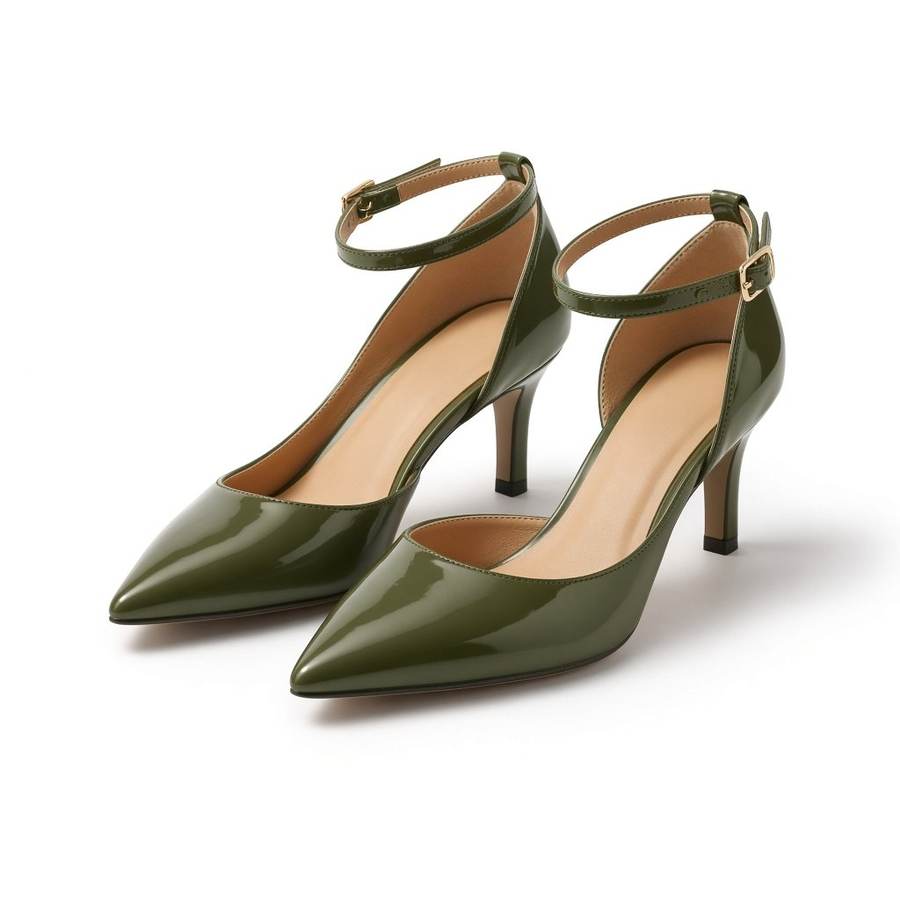 Vesper Ankle Strap Heel