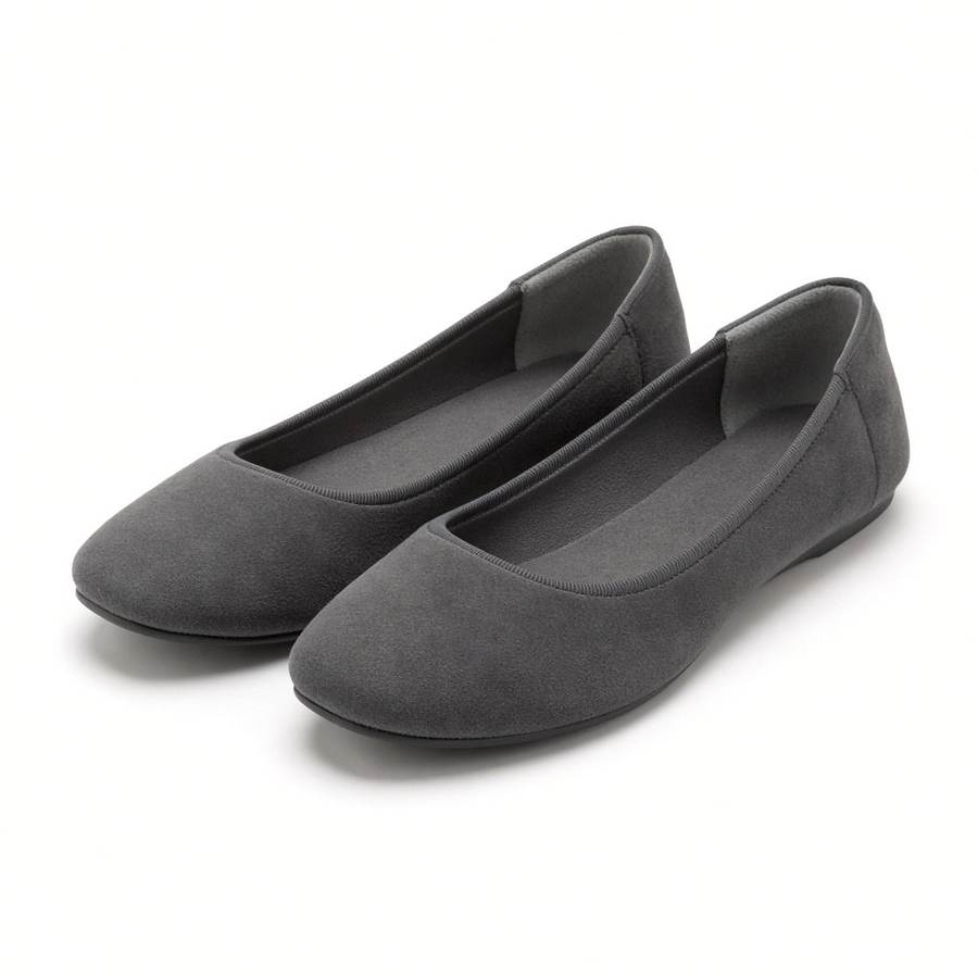Hearth Suede Flat