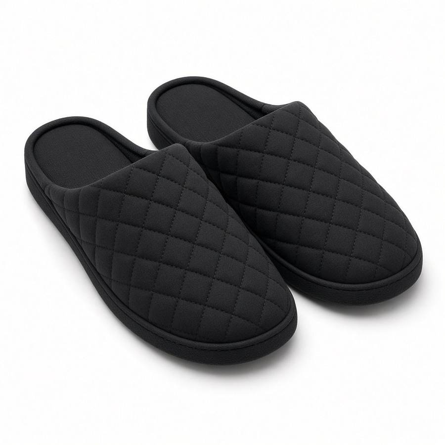 Quilt Mule Slipper